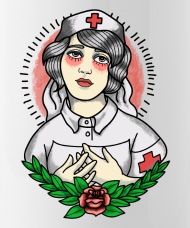 nurse 1 - Traditional Tattoos - Last Sparrow Tattoo